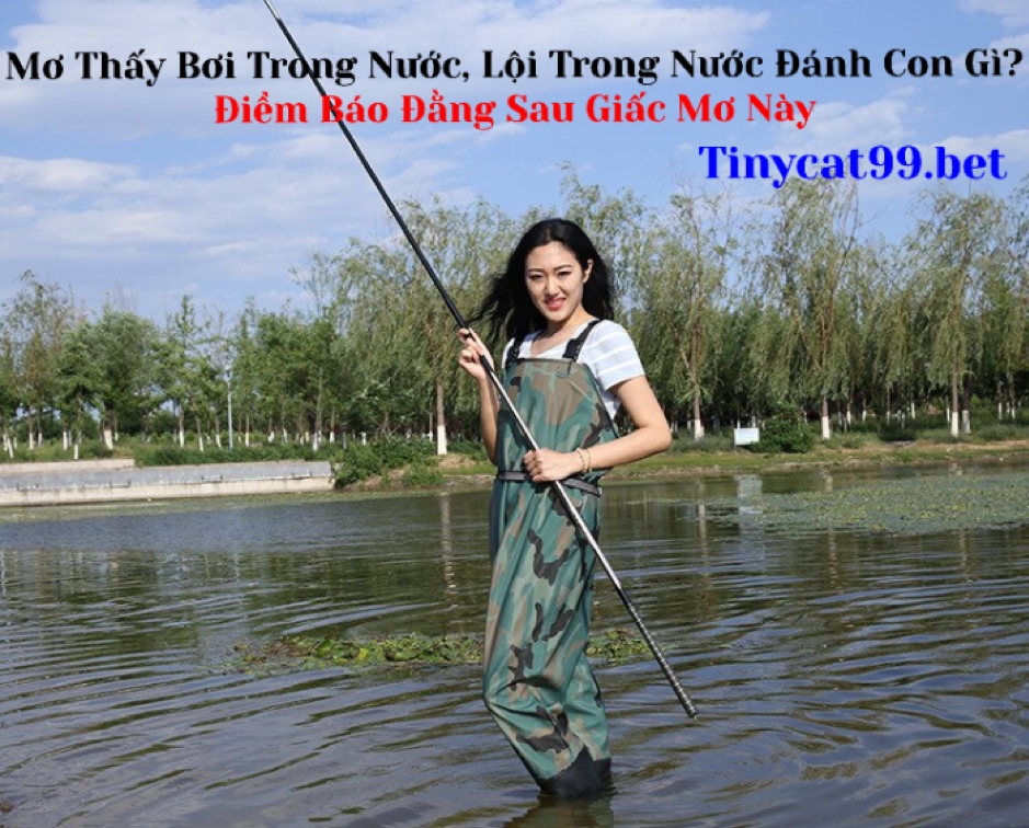 Mơ Thấy Bơi Trong Nước, mơ thấy Lội Nước