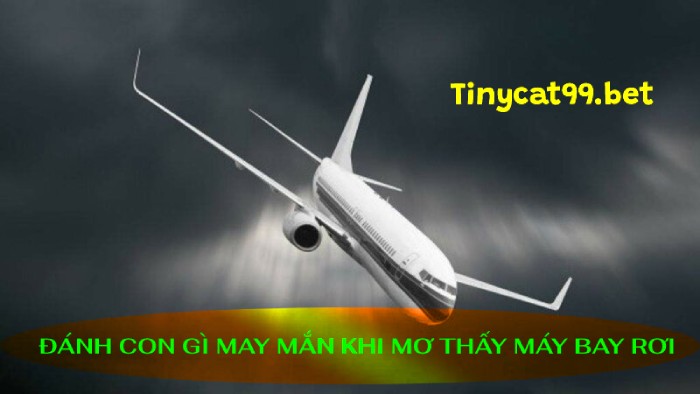 Mơ thấy máy bay rơi hên hay xui