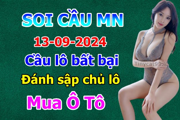 soi cầu xsmn 13-09-2024, soi cầu mn 13-09-2024, dự đoán xsmn 13-09-2024, btl mn 13-09-2024, dự đoán miền nam 13-09-2024, chốt số mn 13-09-2024, soi cau mien nam 13-09-2024