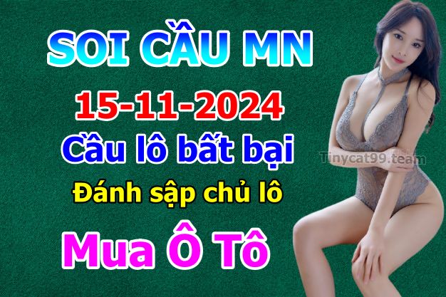 soi cầu xsmn 15-11-2024, soi cầu mn 15-11-2024, dự đoán xsmn 15-11-2024, btl mn 15-11-2024, dự đoán miền nam 15-11-2024, chốt số mn 15-11-2024, soi cau mien nam 15-11-2024