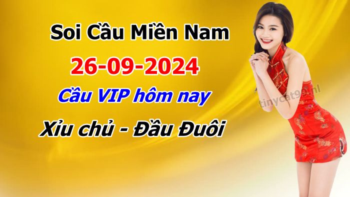 soi cầu xsmn 26-09-2024, soi cầu mn 26-09-2024, dự đoán xsmn 26-09-2024, btl mn 26-09-2024, dự đoán miền nam 26-09-2024, chốt số mn 26-09-2024, soi cau mien nam 26 09 2024